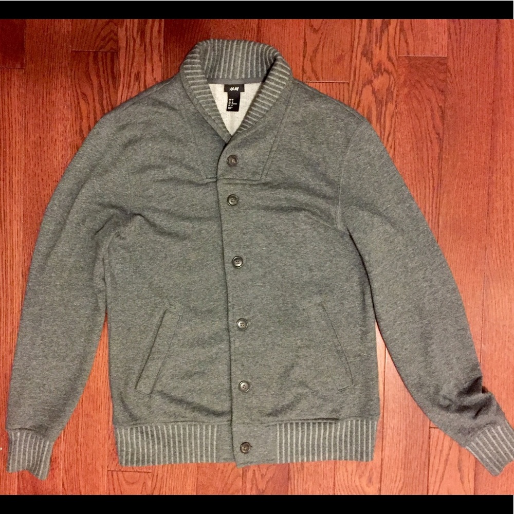 H&M gray cardigan
